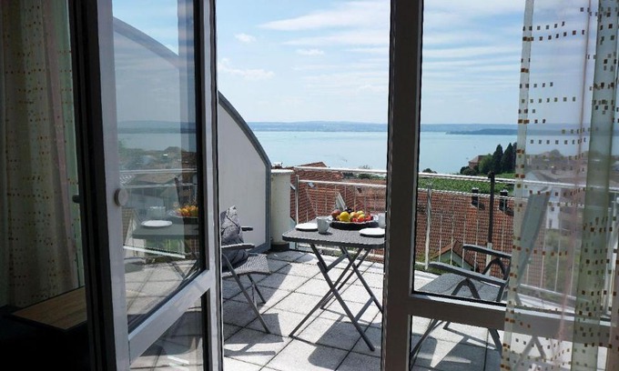 Meersburg Apartment | Experience the Scenic 3-Country View at Ferienwohnung