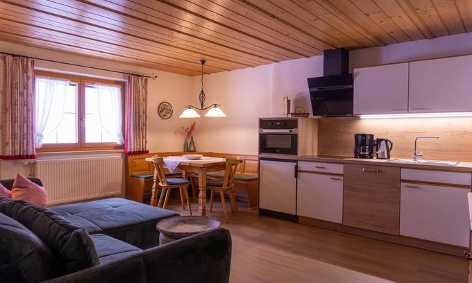 Haldensee Apartment | Inviting Ferienwohnung 4 at Gästehaus Schmid for Families