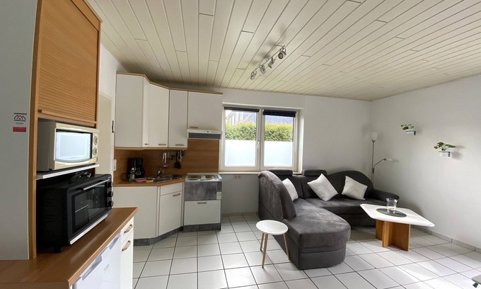 Wangerland Apartment | Cozy 1-Bedroom Retreat with Kitchen and Terrace Access