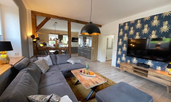 Mobschatz Apartment | Experience Tranquility at Ferienwohnung an der Silbertalsperre
