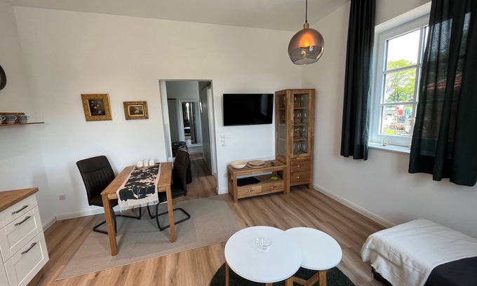 Lastrup Apartment | Cozy Apartment for 2 Guests with Ocean View in Lastrup