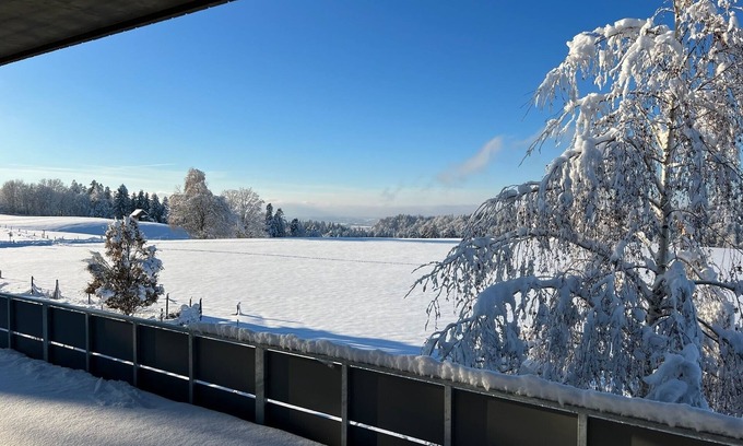 Scheidegg Apartment | Inviting Apartment for 2 Guests with Ocean View in Scheidegg