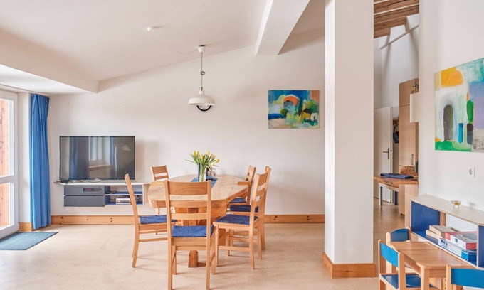 Schwerin Apartment | Oceanfront Retreat at Ferienwohnung Blau - Family Friendly
