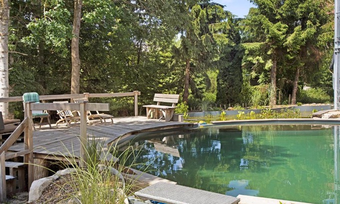 Meßkirch Apartment | Charming Ferienwohnung Bodanrück with Pool & Family Comfort