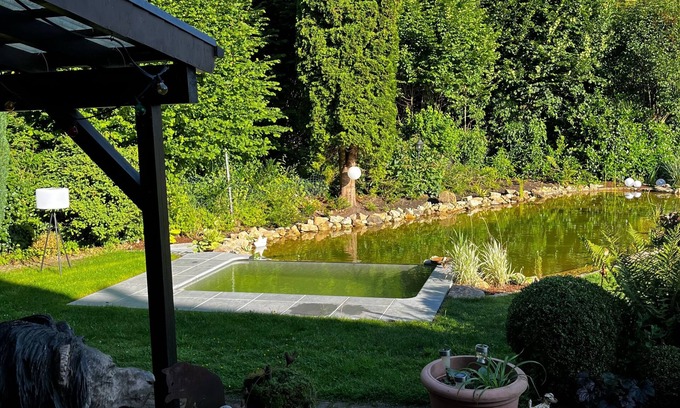 Holzhausen-Externsteine Apartment | Indulge in a Relaxing Retreat with Hot Tub and Sauna