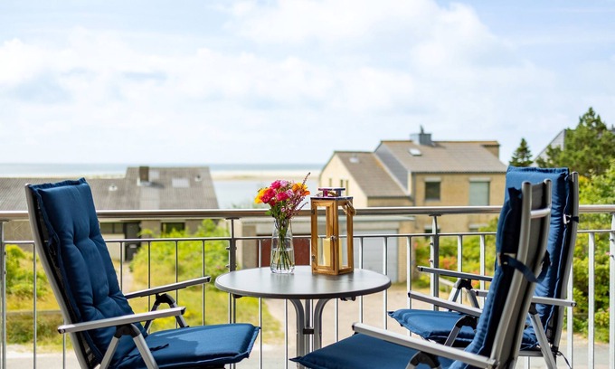Wittduen Apartment | Oceanfront 6-Person Apartment in Wittdün on Amrum