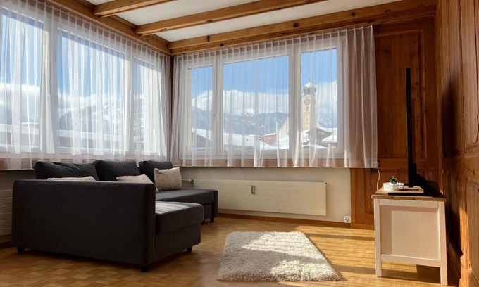 Disentis Apartment | Charming Ferienwohnung Dorfzentrum: Child-Friendly Retreat