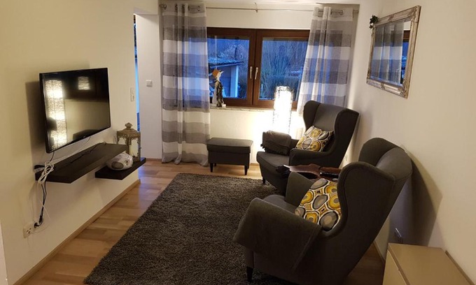 Bad Bocklet Apartment | Guest Favorite - Ferienwohnung Karola with Pet-Friendly Perks