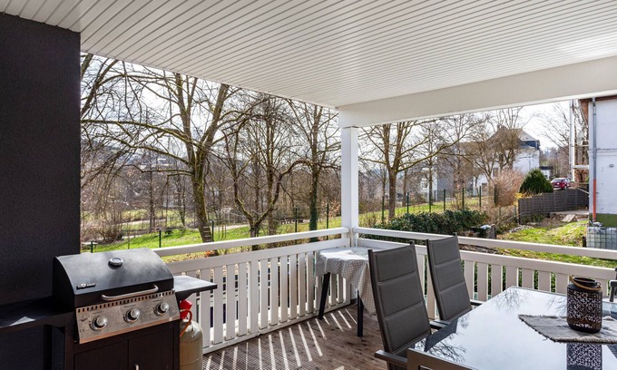 Eslohe Apartment | Cozy Getaway at Ferienwohnung "Kupferkessel" with Spa & Kitchen