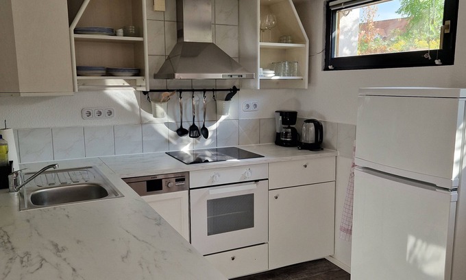 Bad Waldsee Apartment | Cozy Apartment with Kitchen, Perfect for Families of Four