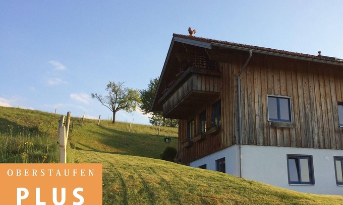 Steibis Apartment | Scenic Retreat in Steibis: Guest Rated 9.4, Ocean View