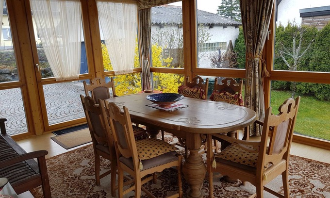 Braeunlingen Apartment | Guest Rated 10/10: Ferienwohnung Moni with Wintergarten
