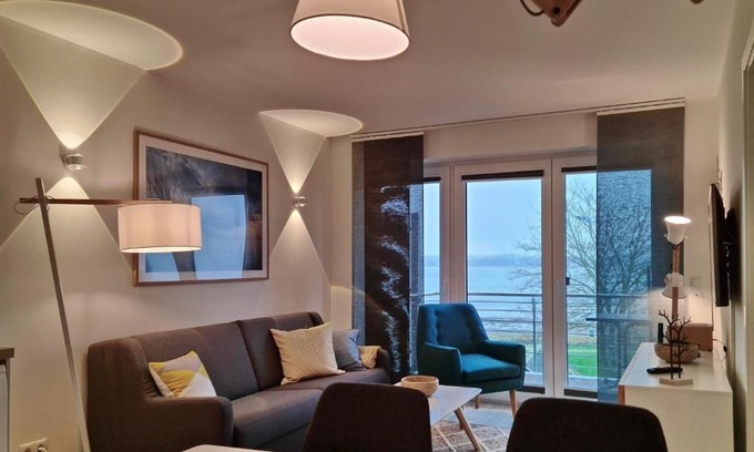 Hohwacht Apartment | Oceanfront Retreat at Ferienwohnung-Pier-23, Rated 9.7/10