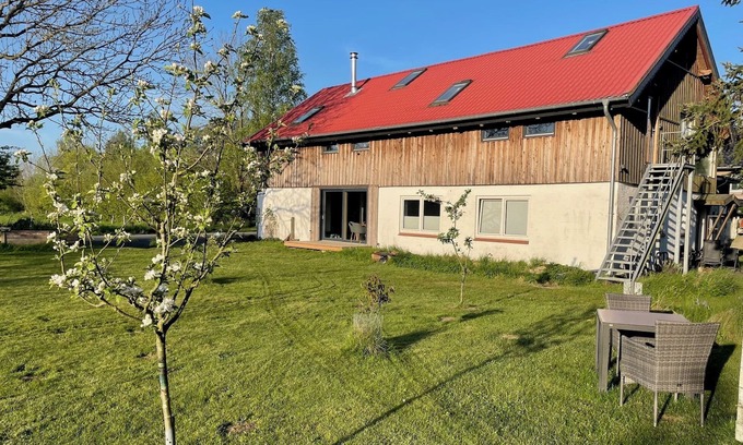 Brodersby Apartment | Discover the "Scheunenloft" in Brodersby-Burg – Rated 10/10