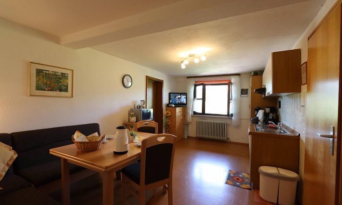 Oberharmersbach Apartment | Family-Friendly Ferienwohnung Talblick with Kitchen & Breakfast