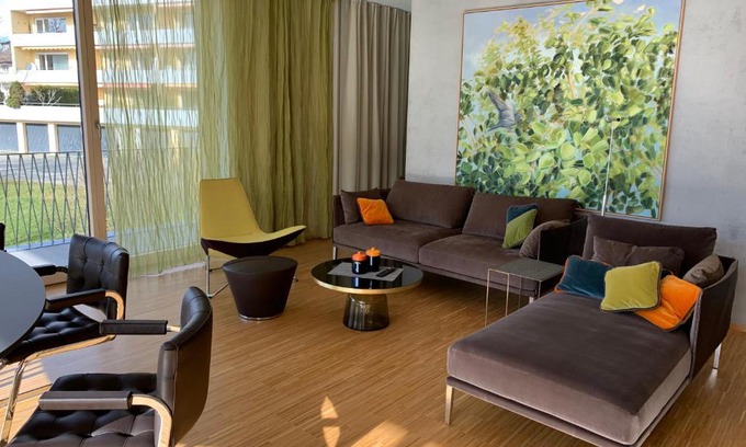 Stetten Apartment | Discover Ferienwohnung triLogie am See - Wheelchair Accessible