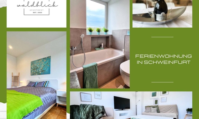 Schweinfurt Apartment | Unforgettable Ferienwohnung Waldblick Schweinfurt Retreat