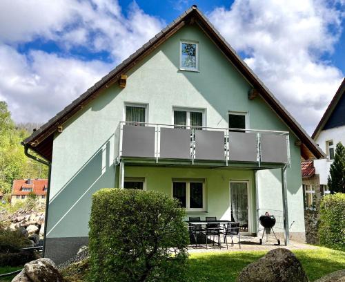 Schierke Apartment | Pet-Friendly Ferienwohnung Wanderkönig with Terrace