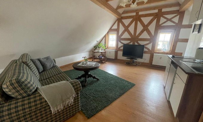 Markkleeberg Apartment | Kid-Friendly Retreat at Ferienwohnungen am Cospudener See