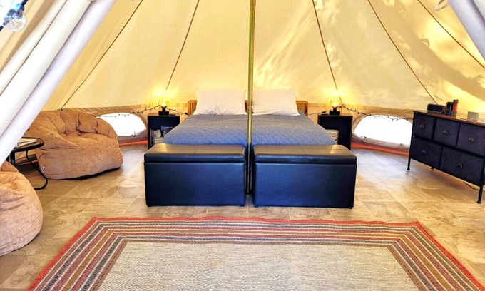 Mid America Apartment | Fern Dell: Unforgettable Woodland Glamping Experience!