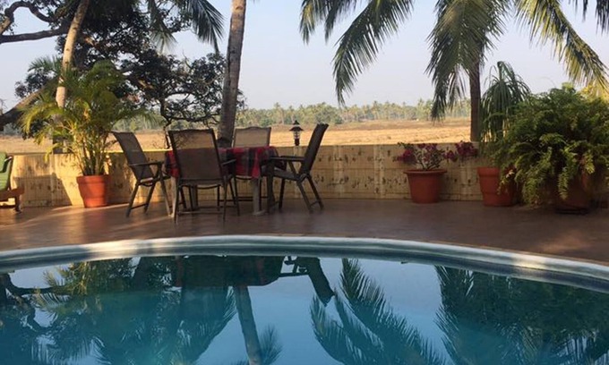 Majorda Apartment | Serene Fern Holly: Ideal Spot for Ayurveda & Yoga Retreats