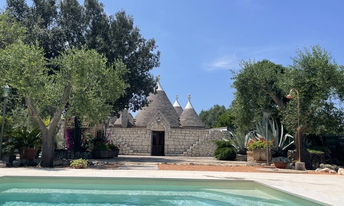 San Michele Salentino Villa | Exclusive Fernando Trullo with Private Pool and Ocean Views