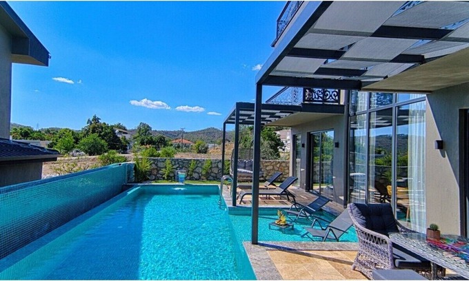 Fethiye Villa | Elegant Fethiye Villa with Private Pool & Ocean Views