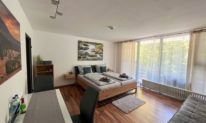 Geyersberg Apartment | Top-Rated Fewo am Waldrand: Pet-Friendly Retreat with Spa