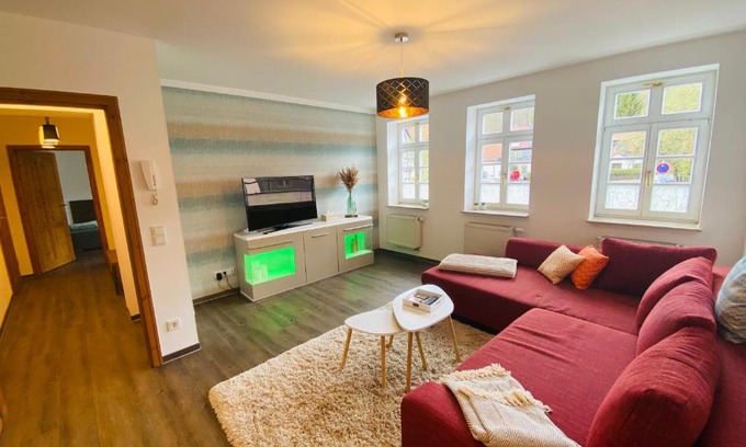 Heinrichs Apartment | Stay at Fewo Heinrichser Markt - 2 Bedrooms with Terrace
