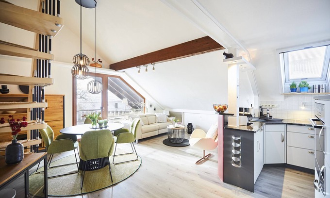 Ohningen Apartment | Cozy Fewo Seesternchen with Partial Lake View for Two