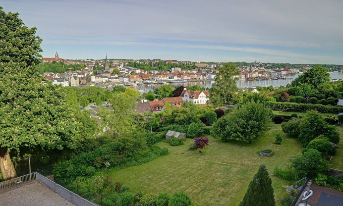 Flensburg Apartment | Stunning Bellevue Apartment with Harbor View & Pool Access