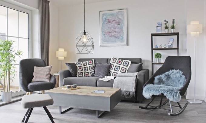 Wassersleben Apartment | Top-Rated KüsteNest Studio with Ocean View & Balcony