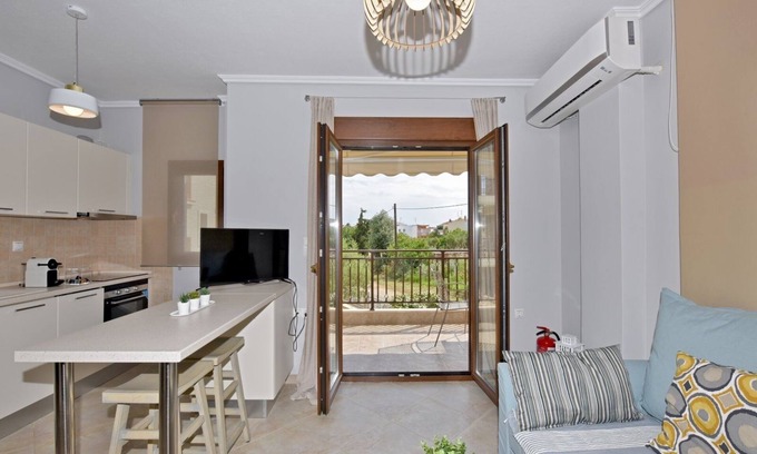 Paralia Dionysiou Apartment | Experience Fibes Luxury Living 3 with Family-Friendly Amenities
