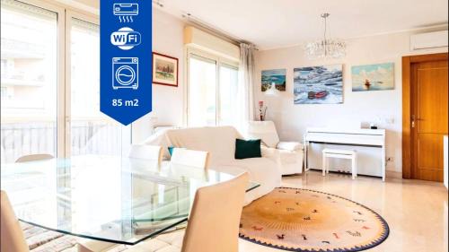 Zona XL Magliana Vecchia Apartment | Elegant Fiera di Roma Apartment for Family Getaways