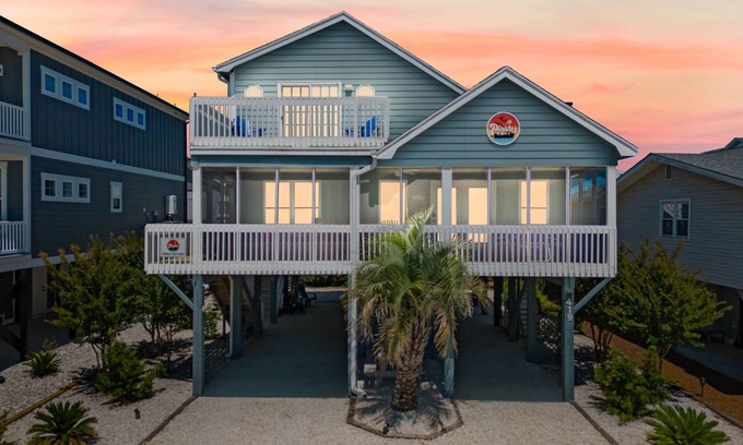 Sunset Beach House | HGTV Featured Oceanfront Retreat with Perfect 10 Rating