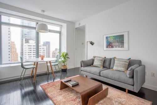 Financial District Apartment | Modern Financial District 1BR with Gym & Pet-Friendly Perks