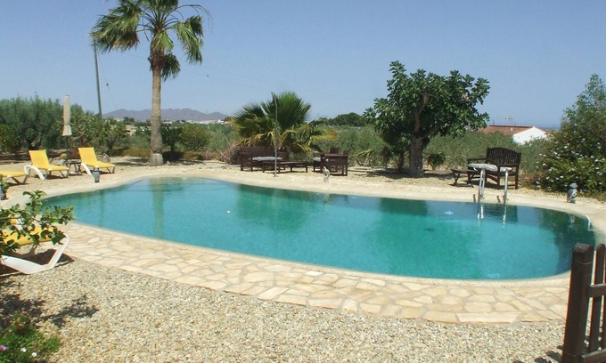 Vera Apartment | Idyllic Finca Arboleda with Pool & Ocean Views, Rated 9.8