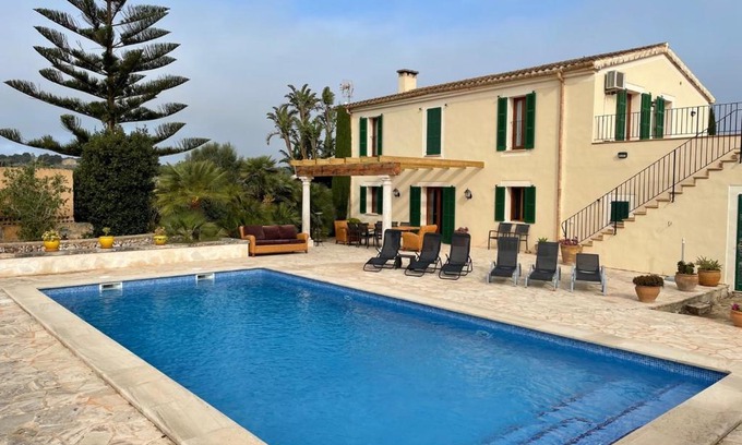Son Macia House | Finca for 8 Guests: Poolside Retreat with Top Reviews