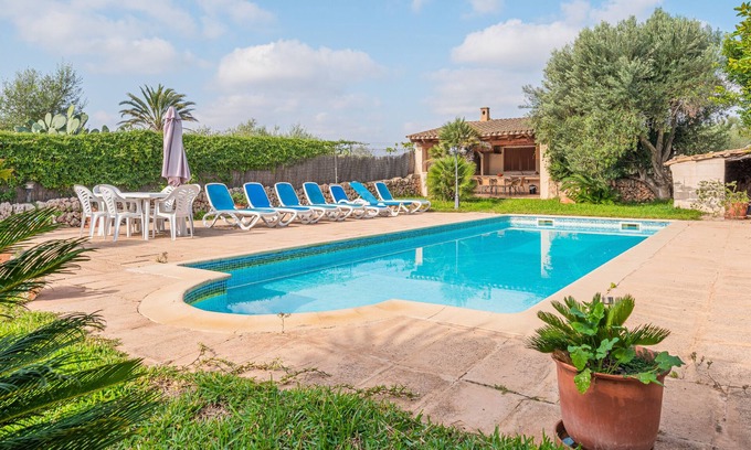 Campos Villa | Discover Finca "Can Miquel des Revellar" with Pool & Views