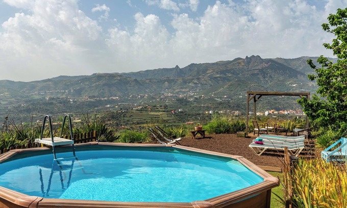 La Solana House | Inviting Finca "Casa Rural La Caldera" with Pool & Garden