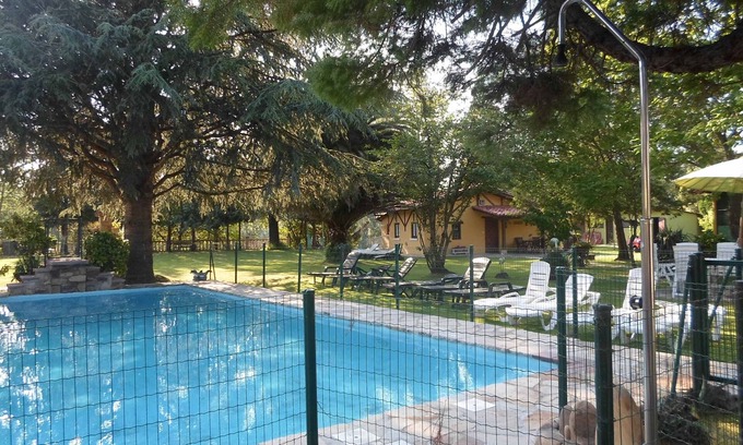 Carandia House | Finca El Pinar: Poolside Retreat with Garden & Games