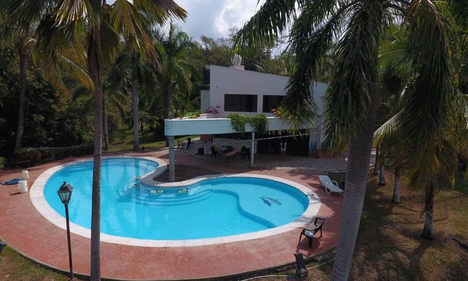 Olaya Villa | Finca Galicia: Family-Friendly Retreat with Pool & Hot Tub