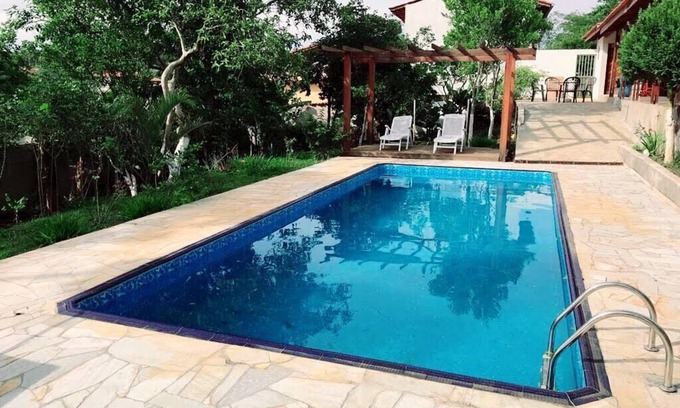 Suzano House | Experience Finca in SUZANO - Pet-Friendly Oasis with Pool