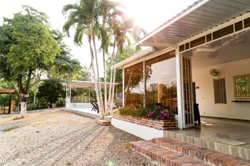 Agua de Dios Villa | Discover Finca Nirvana: Pet-Friendly Stay with Pool Access