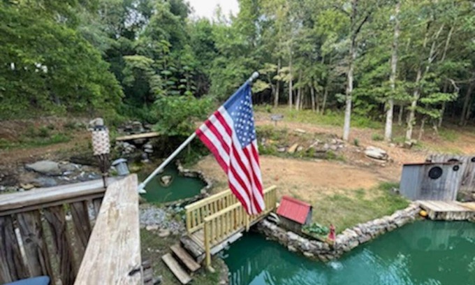 Charlotte Cabin | Discover Finster Springs: Pet-Friendly Getaway with Pool