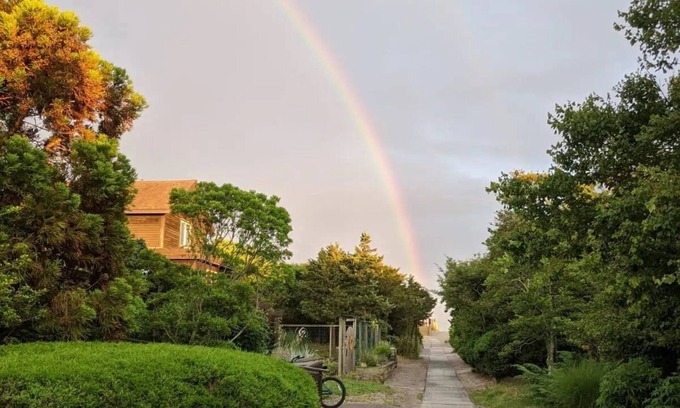 Ocean Bay Park House | Fire Island Getaway: Family-Friendly Retreat Steps from Beach