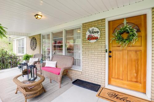 Weaverville House | Family-Friendly Marshall Home with Game Room & Fire Pit