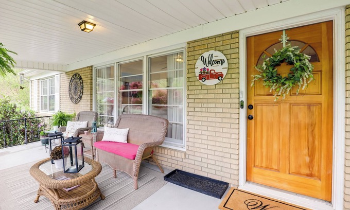 Weaverville House | Exceptional Marshall Home with Fire Pit & Game Room Awaits