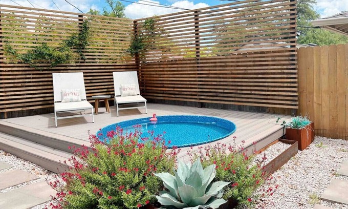 North Park Estates House | Cozy Central ATX Retreat with Backyard Fire Pit & Kitchen