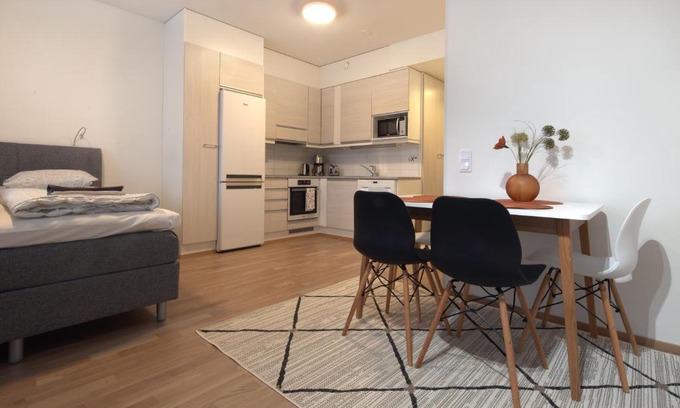 Rovaniemi Apartment | Highly Rated First Aparthotel Dasher: Family & Accessible Stays